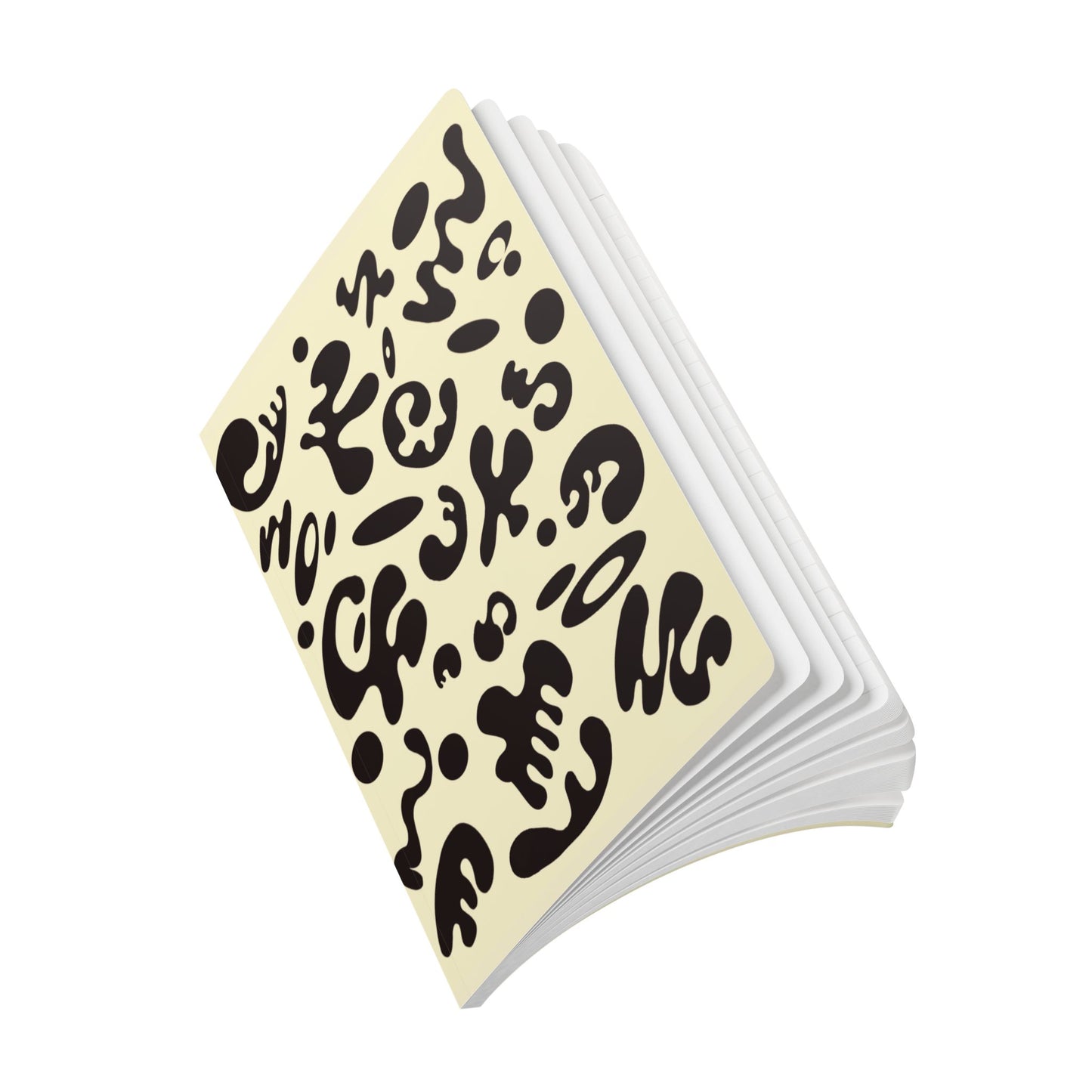 PURE IMAGINATION SOFTCOVER JOURNAL w INSIDE PRINTS + TEAR-OFF PAGES (RULED LINE) - Warm White