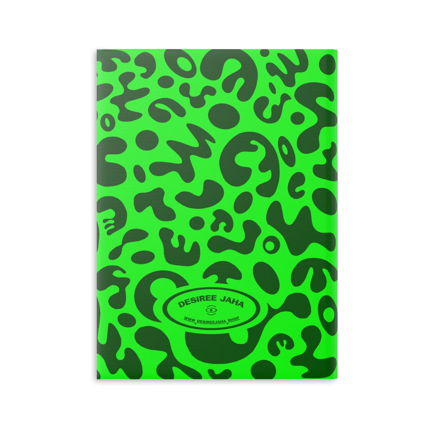 PURE IMAGINATION HARDCOVER NOTEBOOK w PUFFY COVERS - Green Eyes