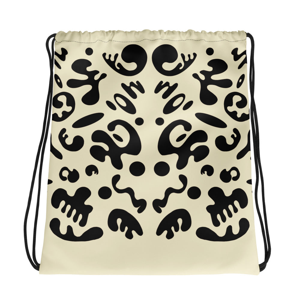 BRIGHT FUTURE DRAWSTRING BAG - Warm White