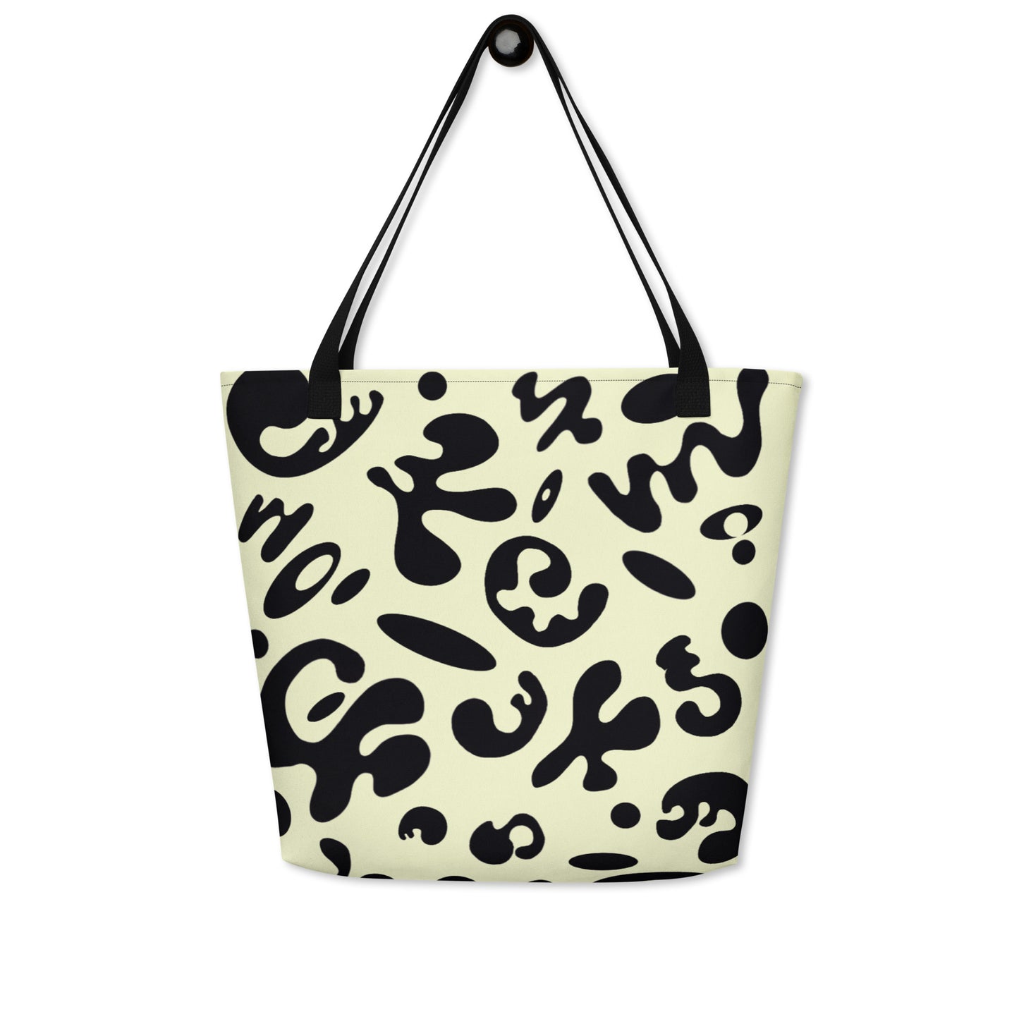 PURE IMAGINATION LARGE ALL OVER PRINT TOTE BAG - Warm White