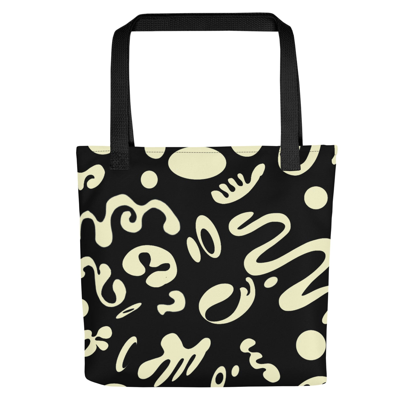 PURE IMAGINATION ALL OVER PRINT TOTE BAG - Smoke Black