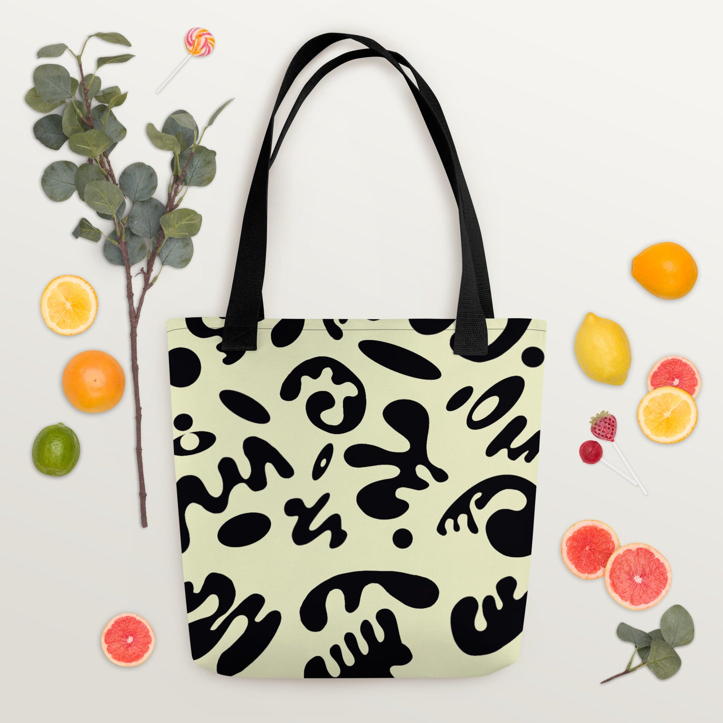 PURE IMAGINATION ALL OVER PRINT TOTE BAG - Warm White