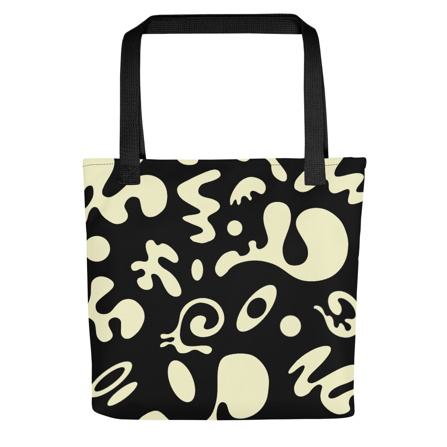 PURE IMAGINATION ALL OVER PRINT TOTE BAG - Smoke Black