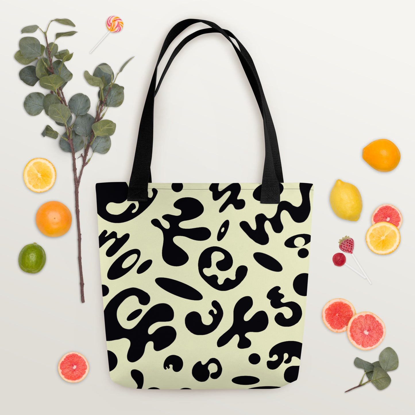 PURE IMAGINATION ALL OVER PRINT TOTE BAG - Warm White