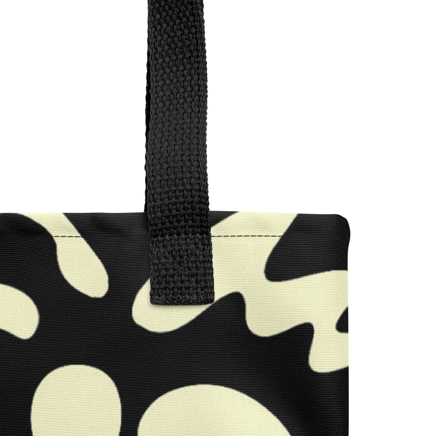 PURE IMAGINATION ALL OVER PRINT TOTE BAG - Smoke Black