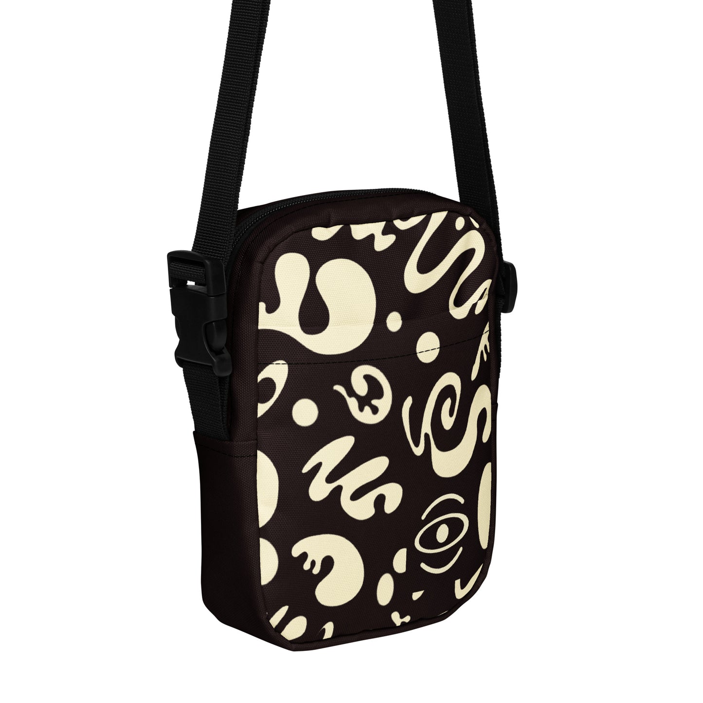 PURE IMAGINATION UTILITY CROSSBODY BAG - Smoke Black