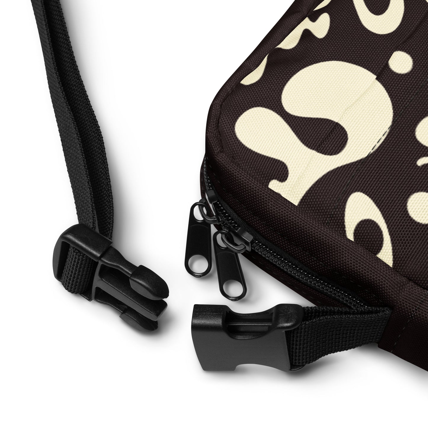 PURE IMAGINATION UTILITY CROSSBODY BAG - Smoke Black