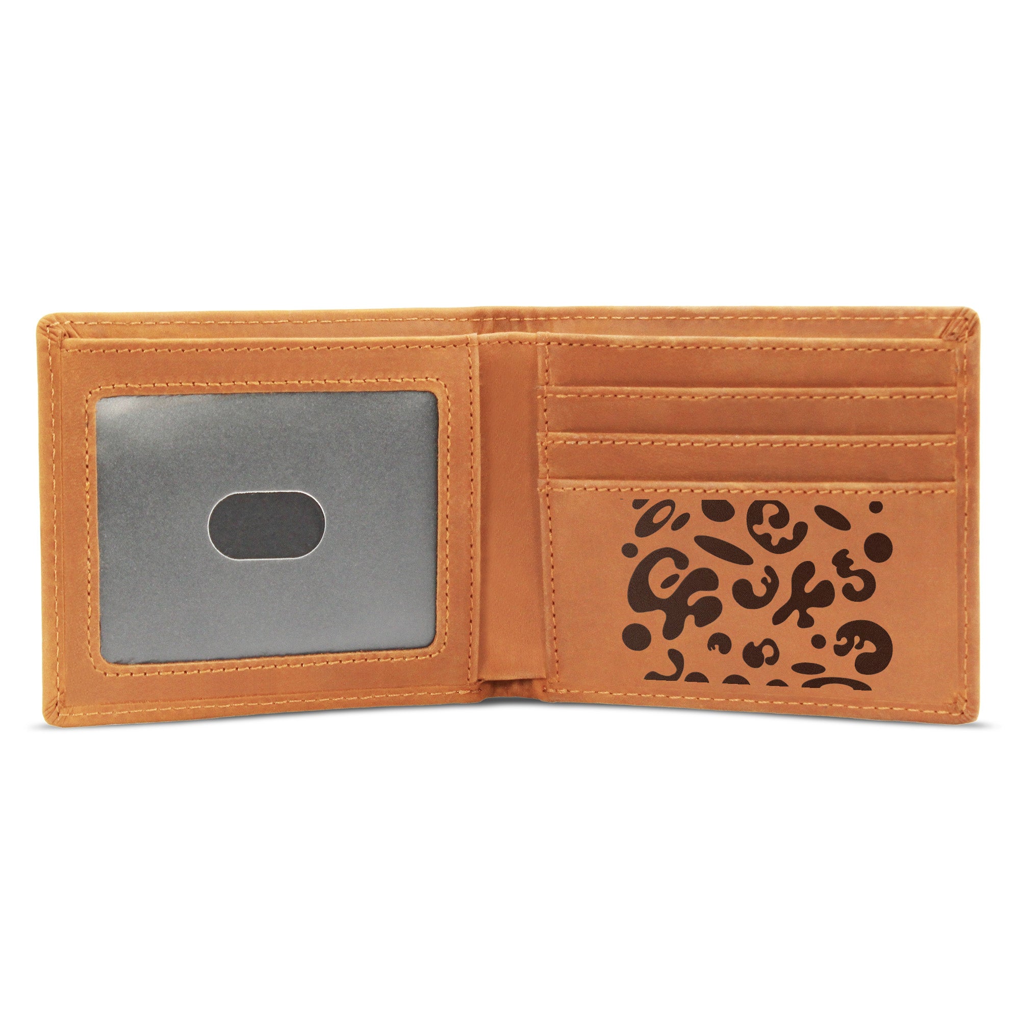 Pure Imagination Engraved Leather Wallet (Inner Section)