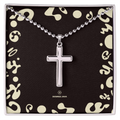 Pure Imagination Artisan Cross Necklace with Ball Chain