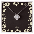 Pure Imagination Love Knot Necklace