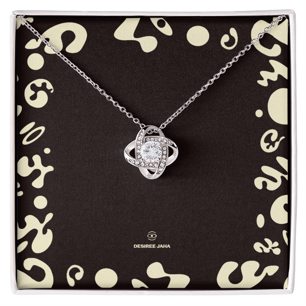 Pure Imagination Love Knot Necklace