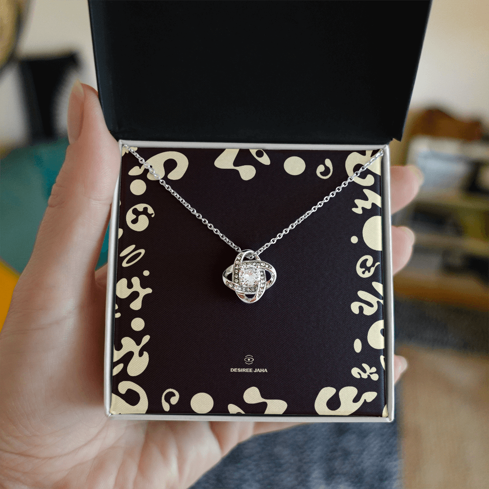 Pure Imagination Love Knot Necklace