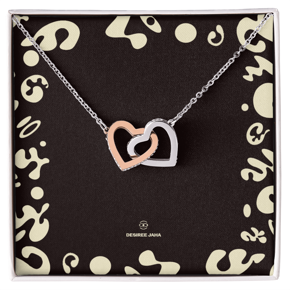 Pure Imagination Interlocking Hearts Necklace