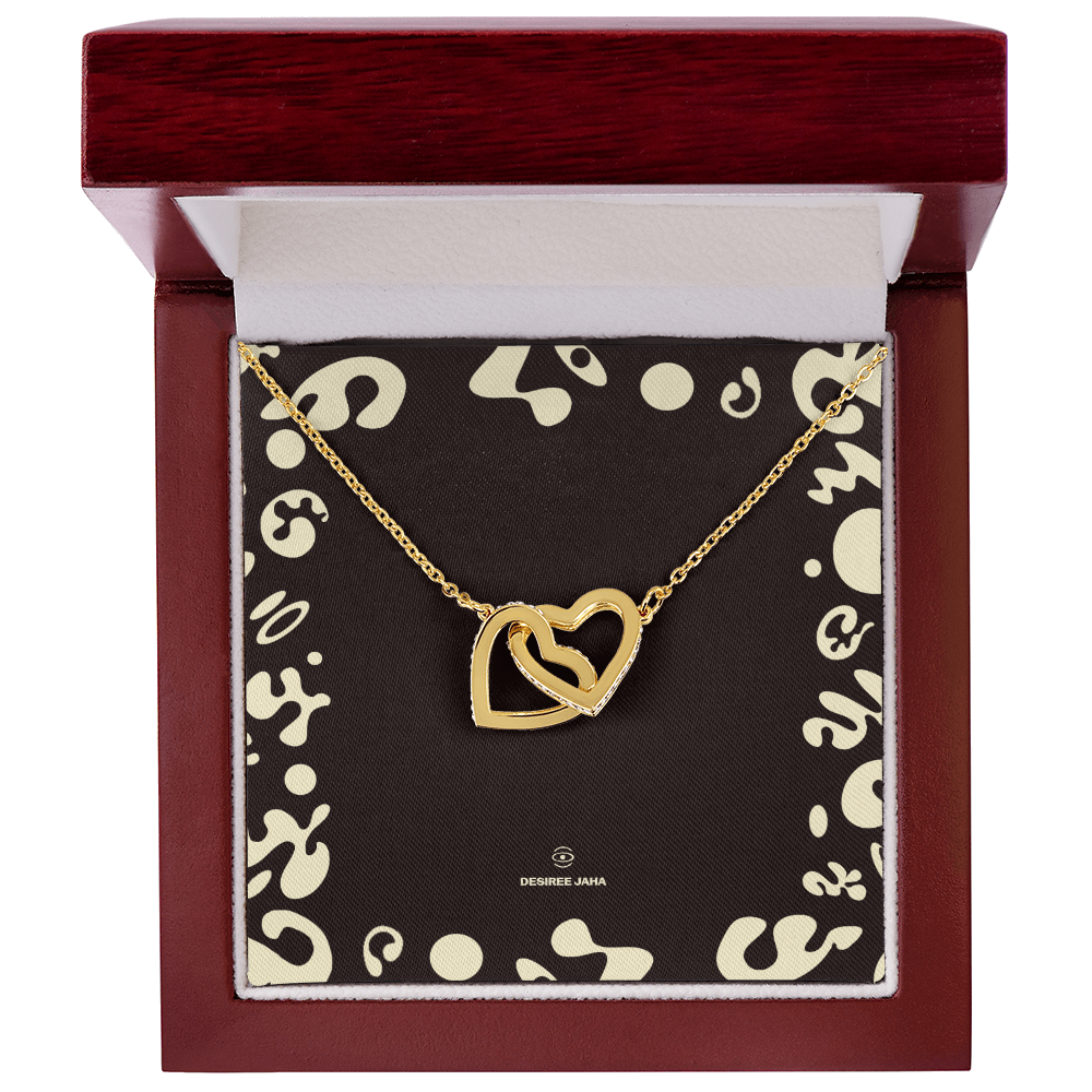 Pure Imagination Interlocking Hearts Necklace