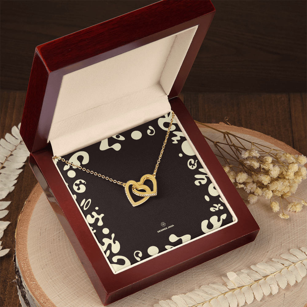 Pure Imagination Interlocking Hearts Necklace