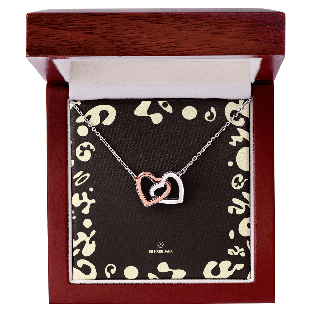 Pure Imagination Interlocking Hearts Necklace