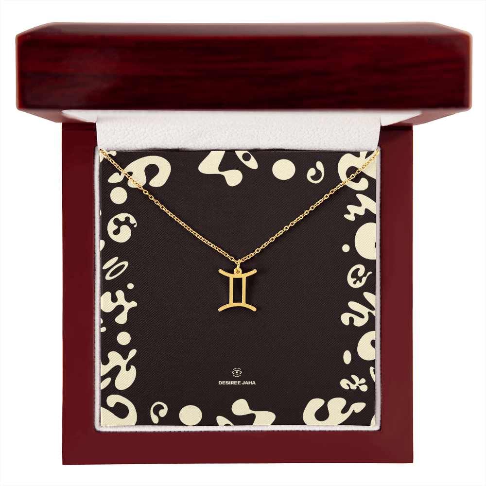 Pure Imagination Zodiac Symbol Necklace