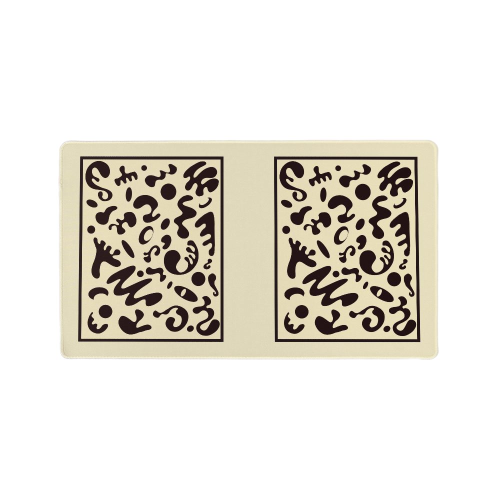 Spotlight Art Framed Gaming Mat - Parchment