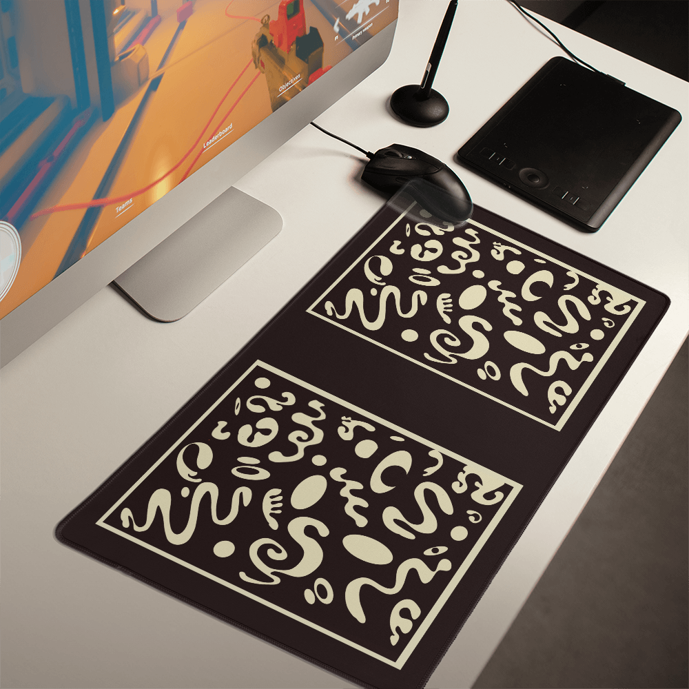 Spotlight Art Framed Gaming Mat - Ink
