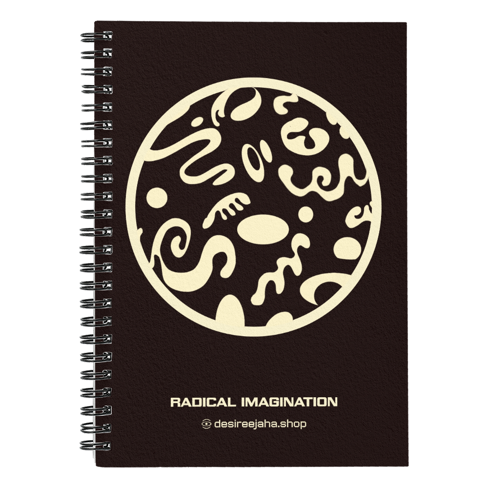Radical Imagination Spiral Notebook - Ink