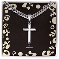 Pure Imagination Artisan Cross w Cuban Link Chain