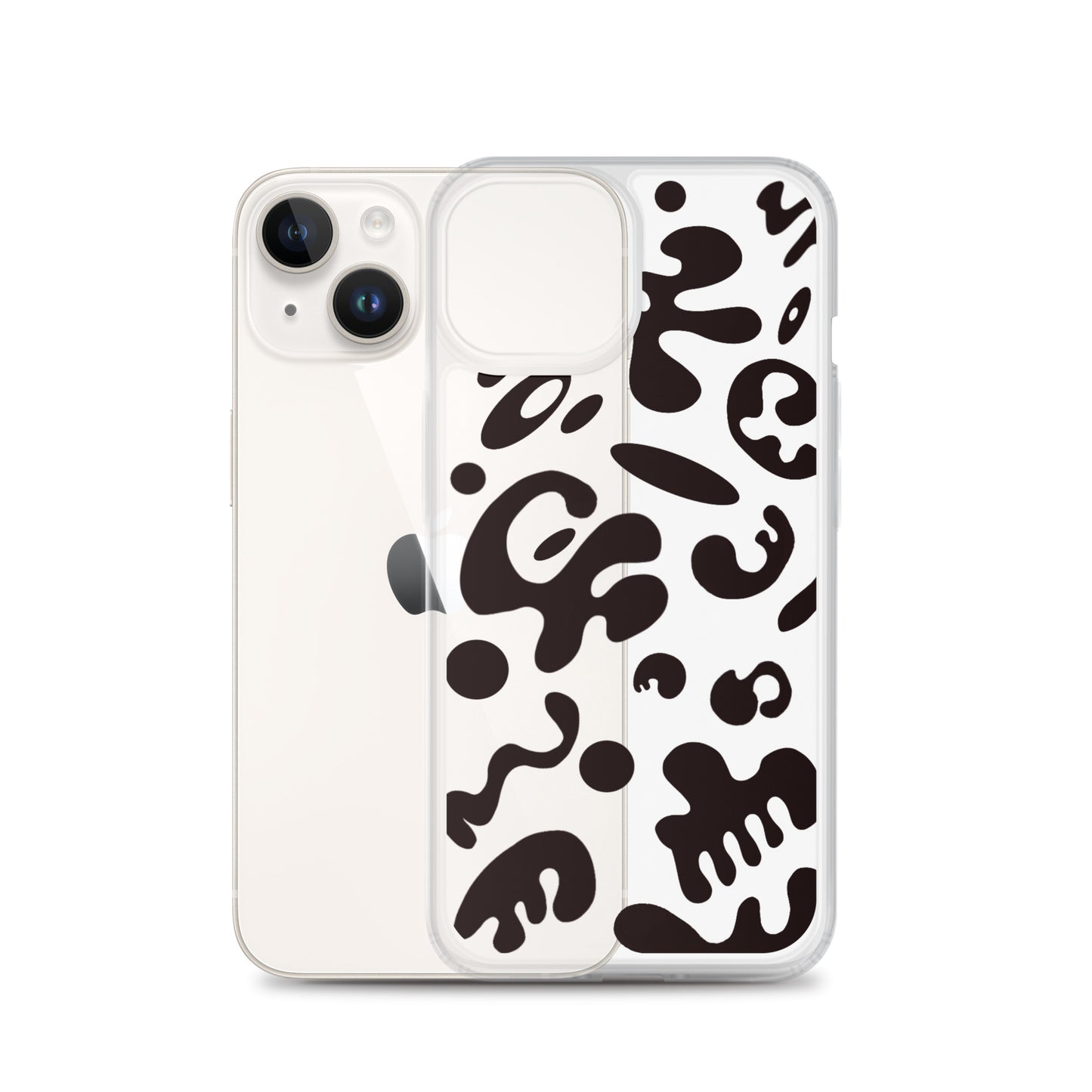 PURE IMAGINATION LARGE PRINT CLEAR CASE FOR IPHONE®