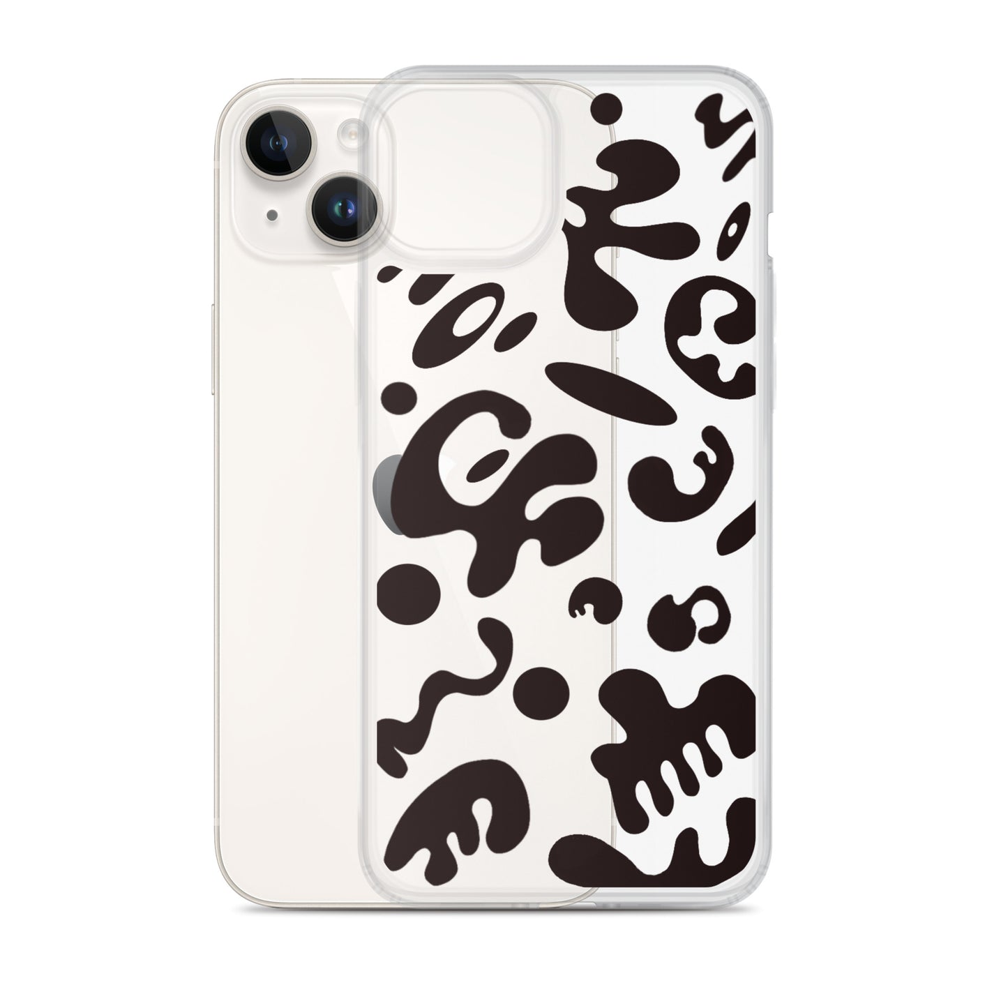 PURE IMAGINATION LARGE PRINT CLEAR CASE FOR IPHONE®