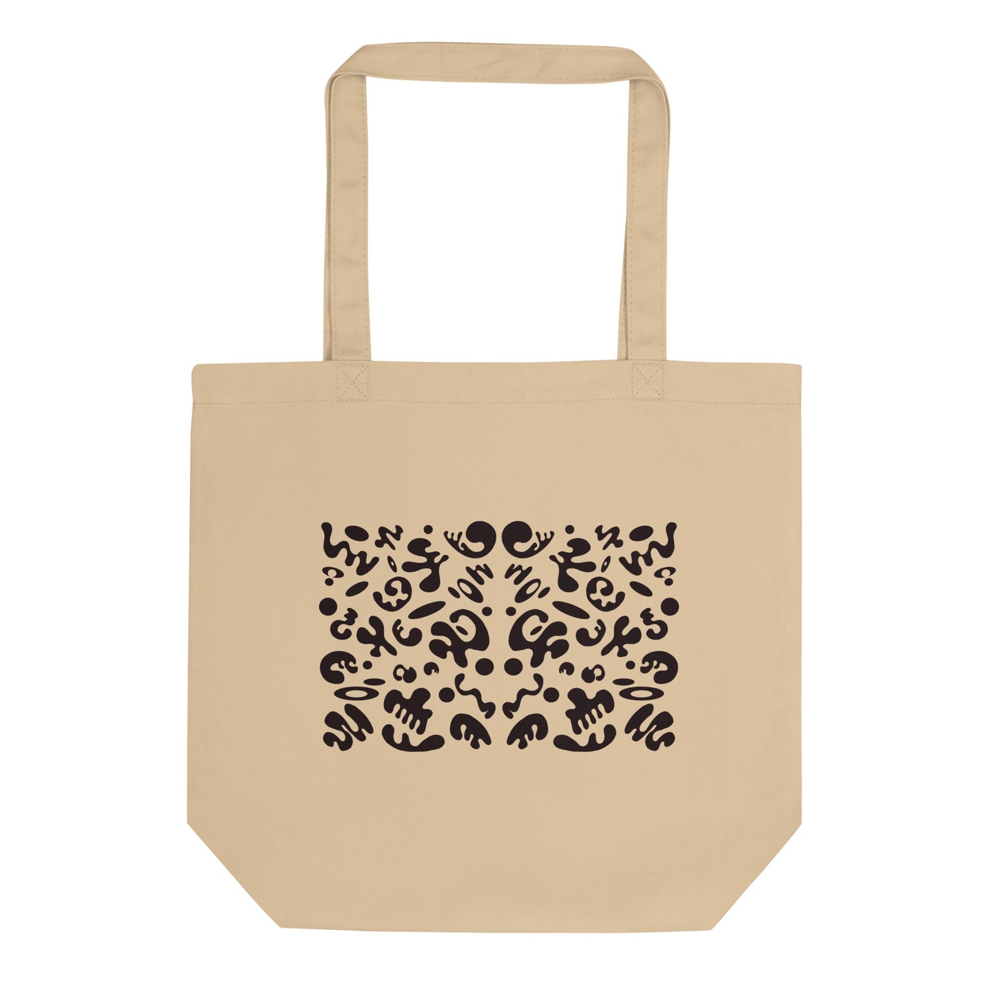 BRIGHT FUTURE PRINTED ECO TOTE BAG - Warm White