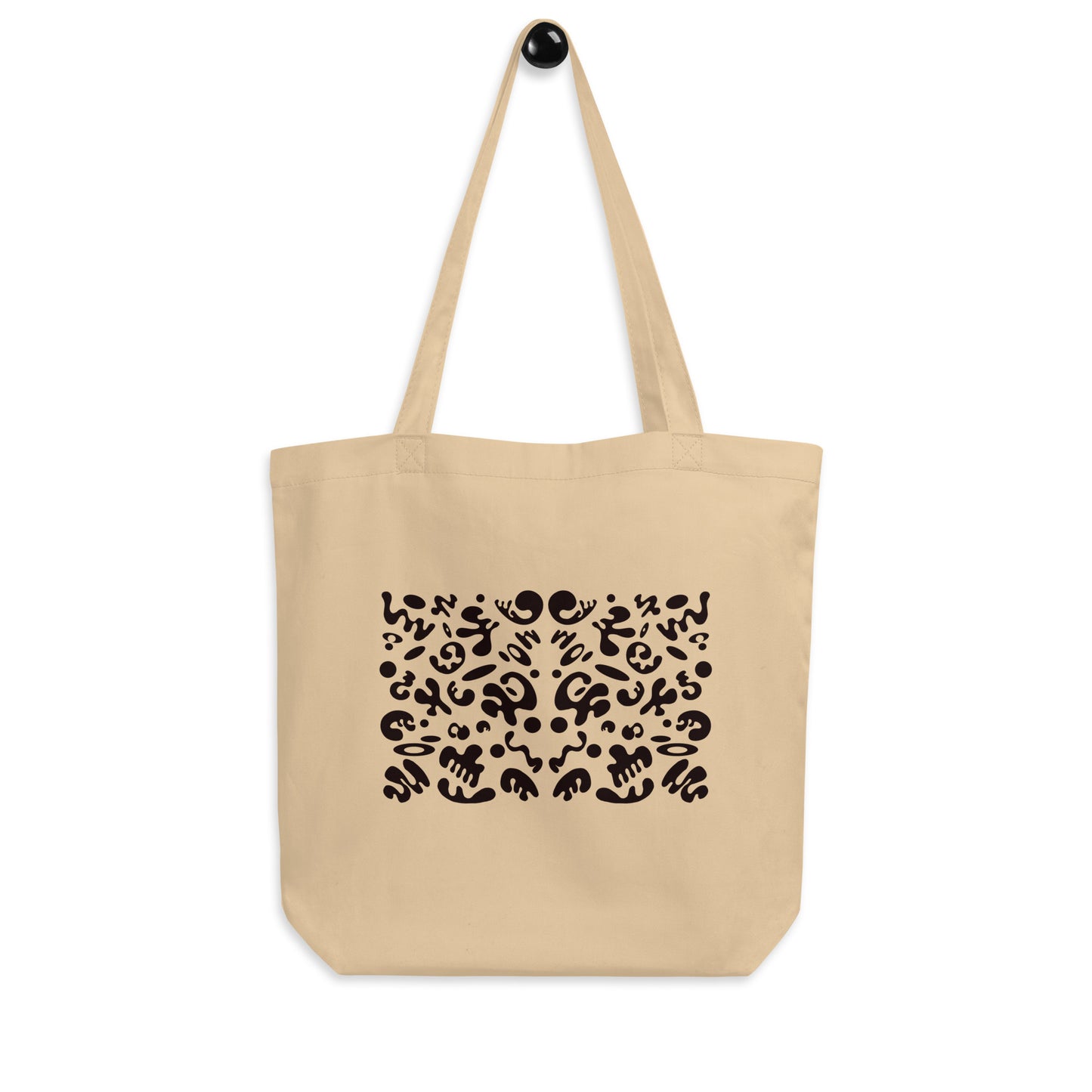 BRIGHT FUTURE PRINTED ECO TOTE BAG - Warm White