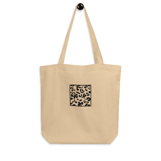 ADORN’D EMBROIDERED ECO TOTE BAG - Warm White