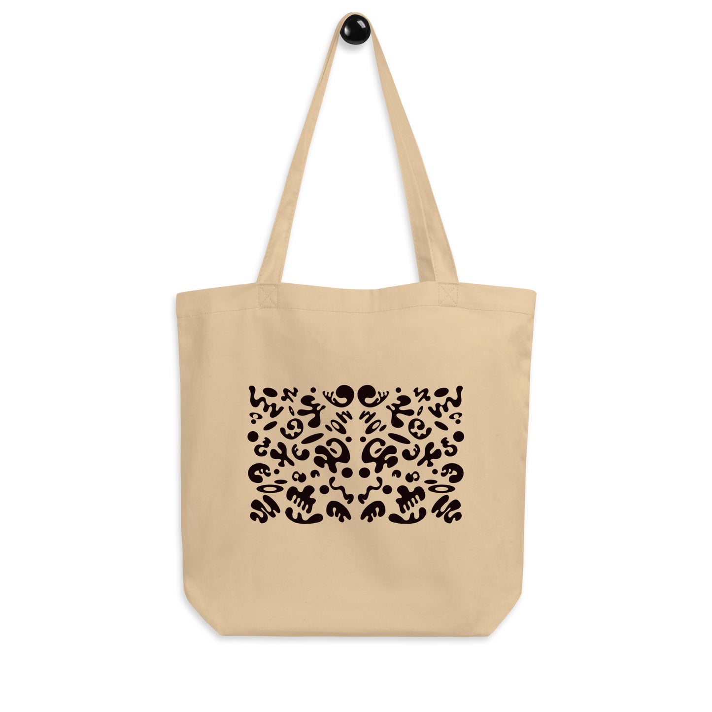 BRIGHT FUTURE PRINTED ECO TOTE BAG - Warm White