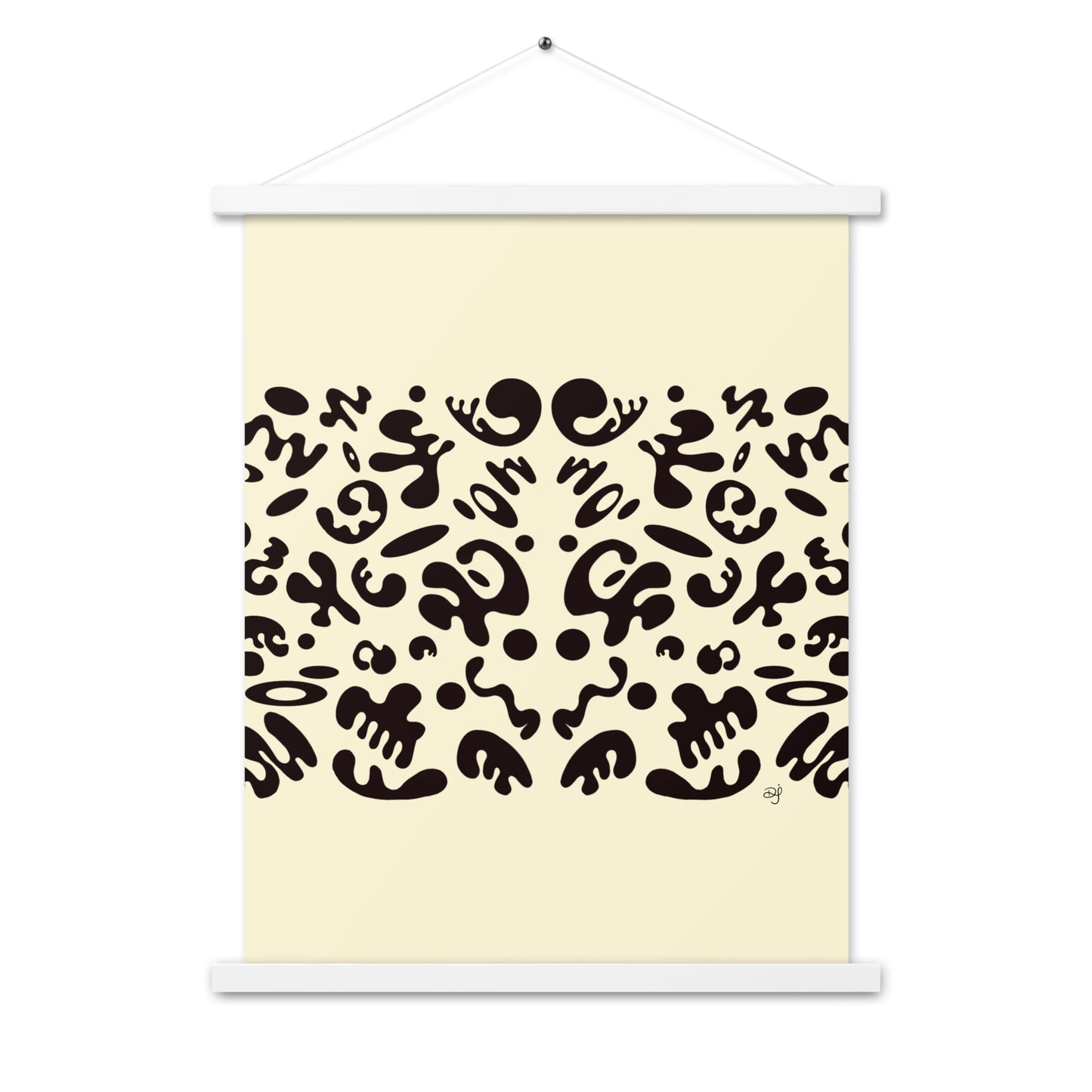 BRIGHT FUTURE POSTER w HANGER - Warm White