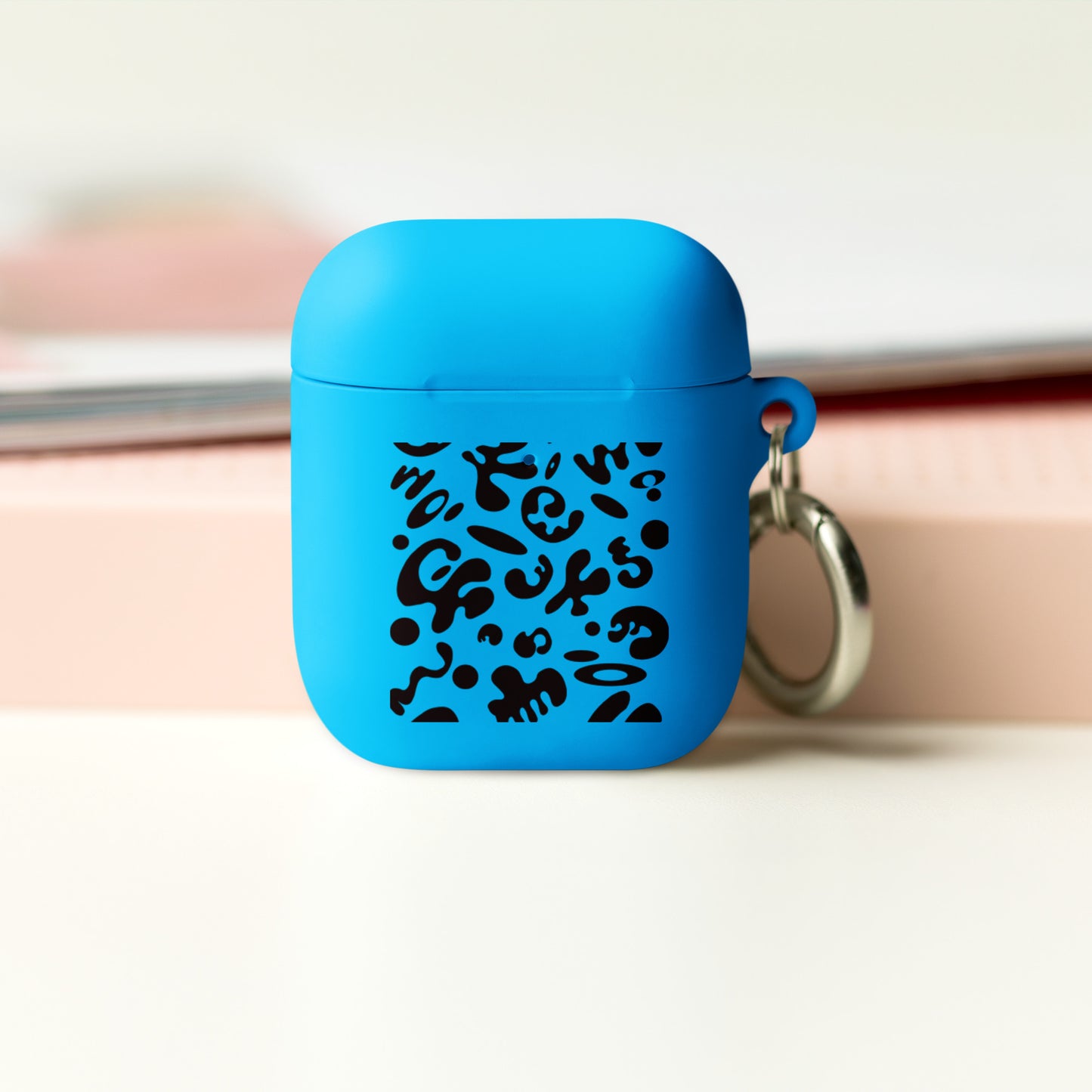 BRIGHT FUTURE RUBBER CASE FOR AIRPODS® - Smoke Black