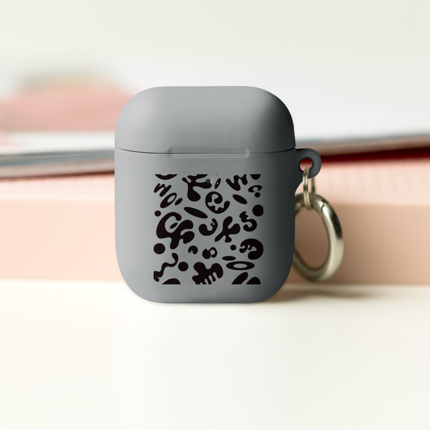 BRIGHT FUTURE RUBBER CASE FOR AIRPODS® - Smoke Black