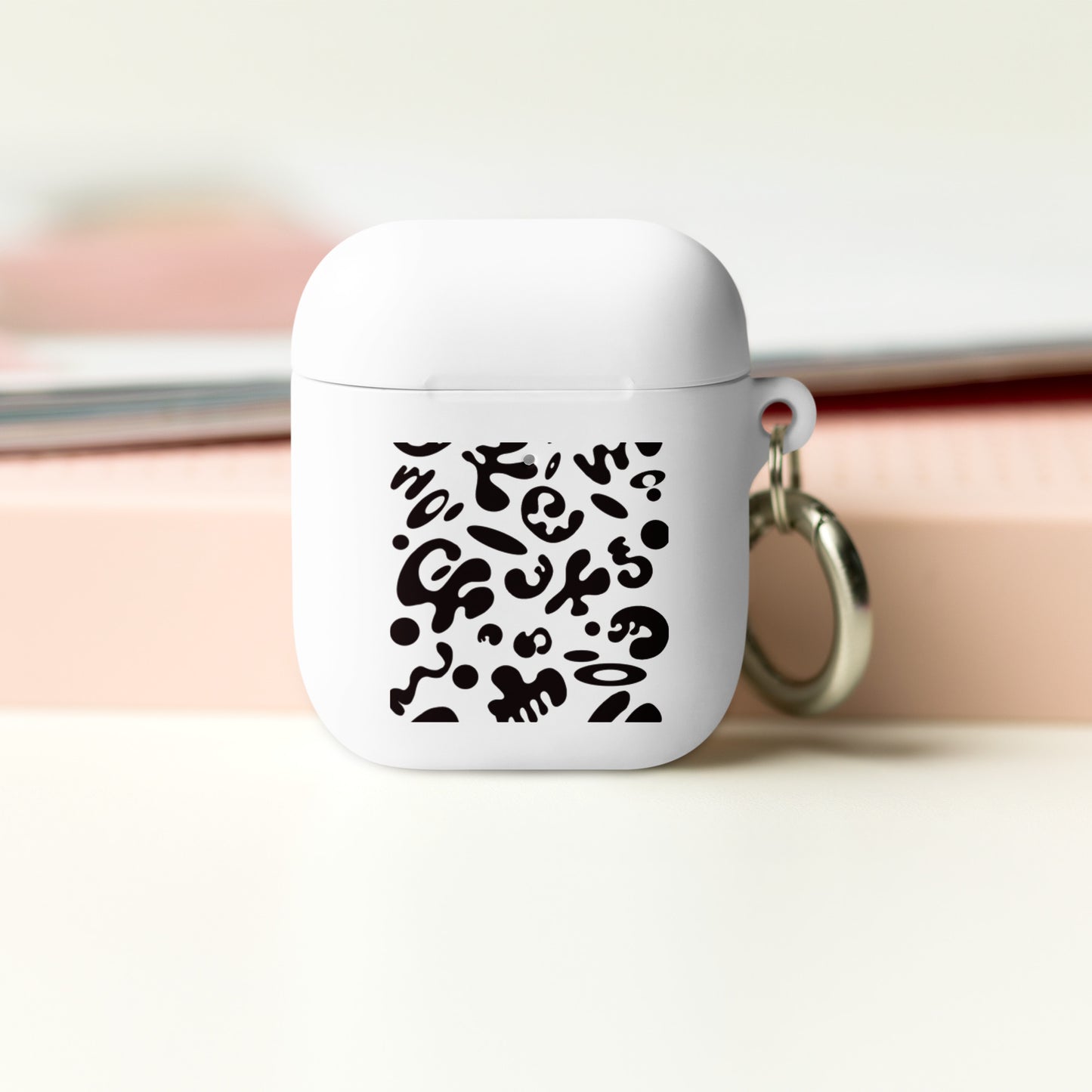 BRIGHT FUTURE RUBBER CASE FOR AIRPODS® - Smoke Black