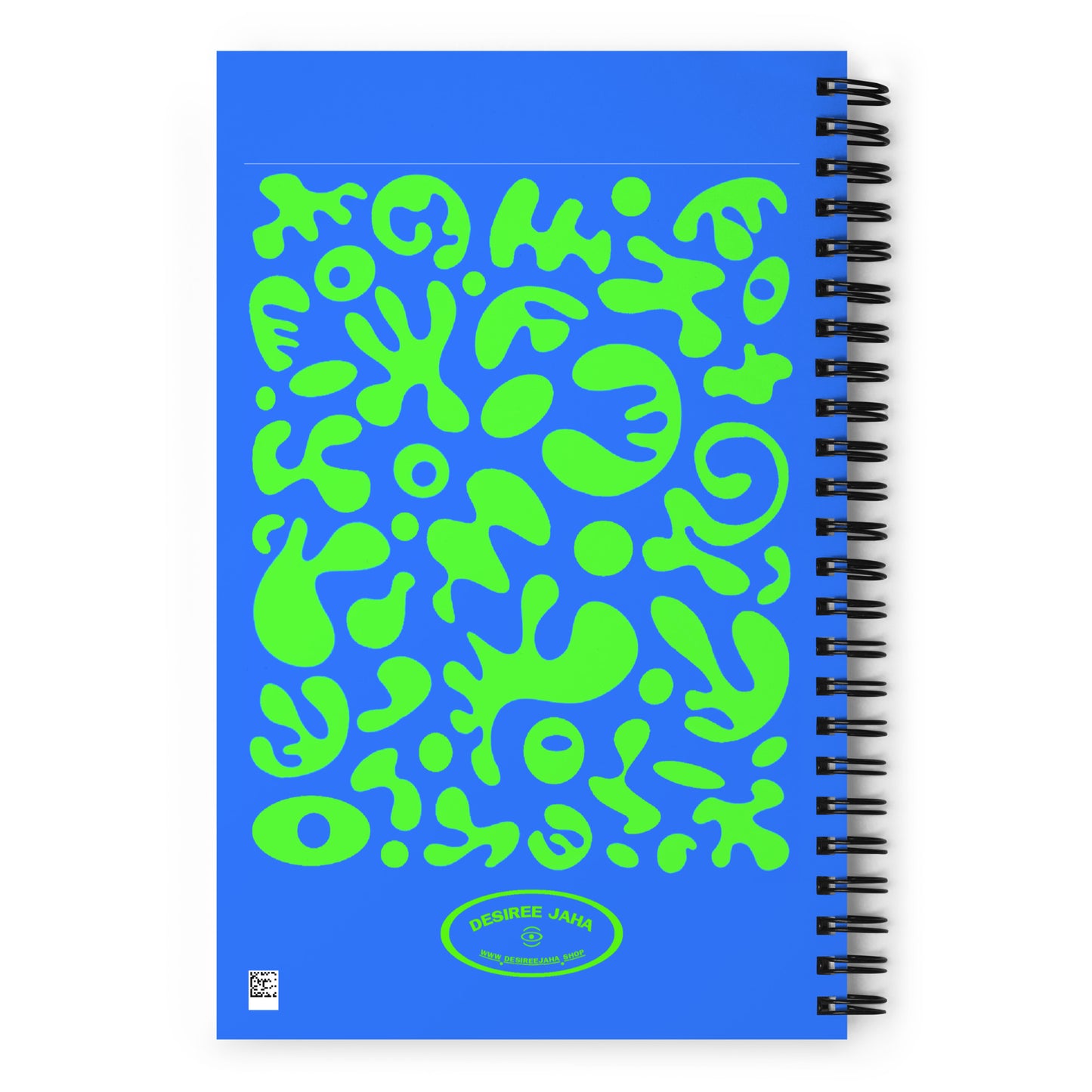 BRIGHT FUTURE SPRIAL NOTEBOOK (DOTTED) - Blue & Green