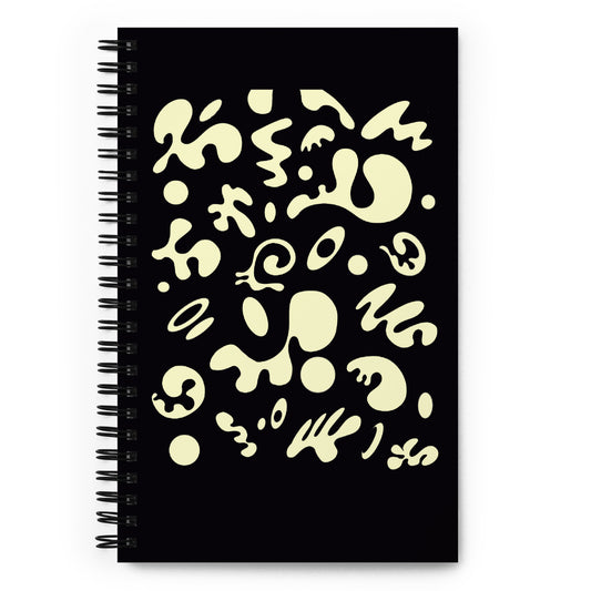 BRIGHT FUTURE SPRIAL NOTEBOOK (DOTTED) - Smoke Black