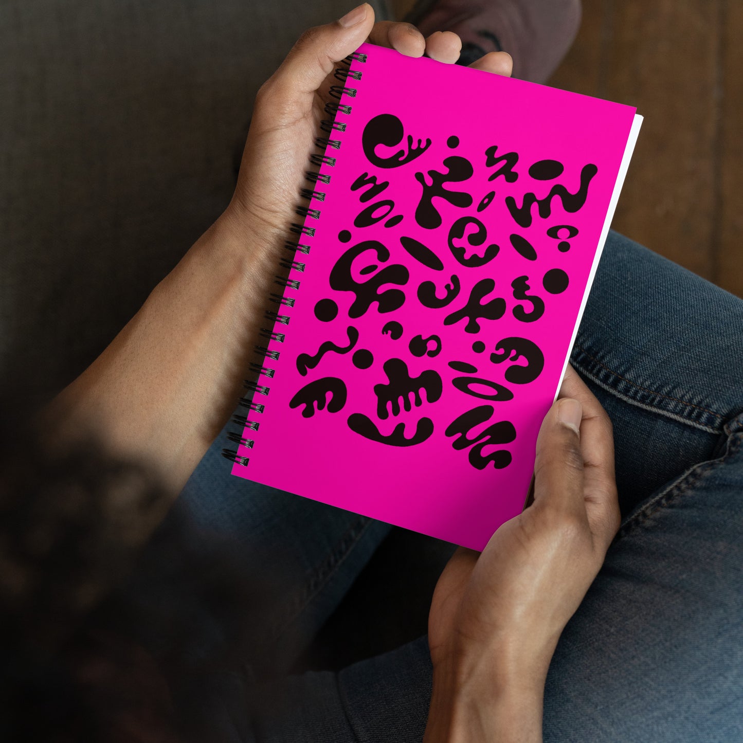 BRIGHT FUTURE SPRIAL NOTEBOOK (DOTTED) - Pink Matter