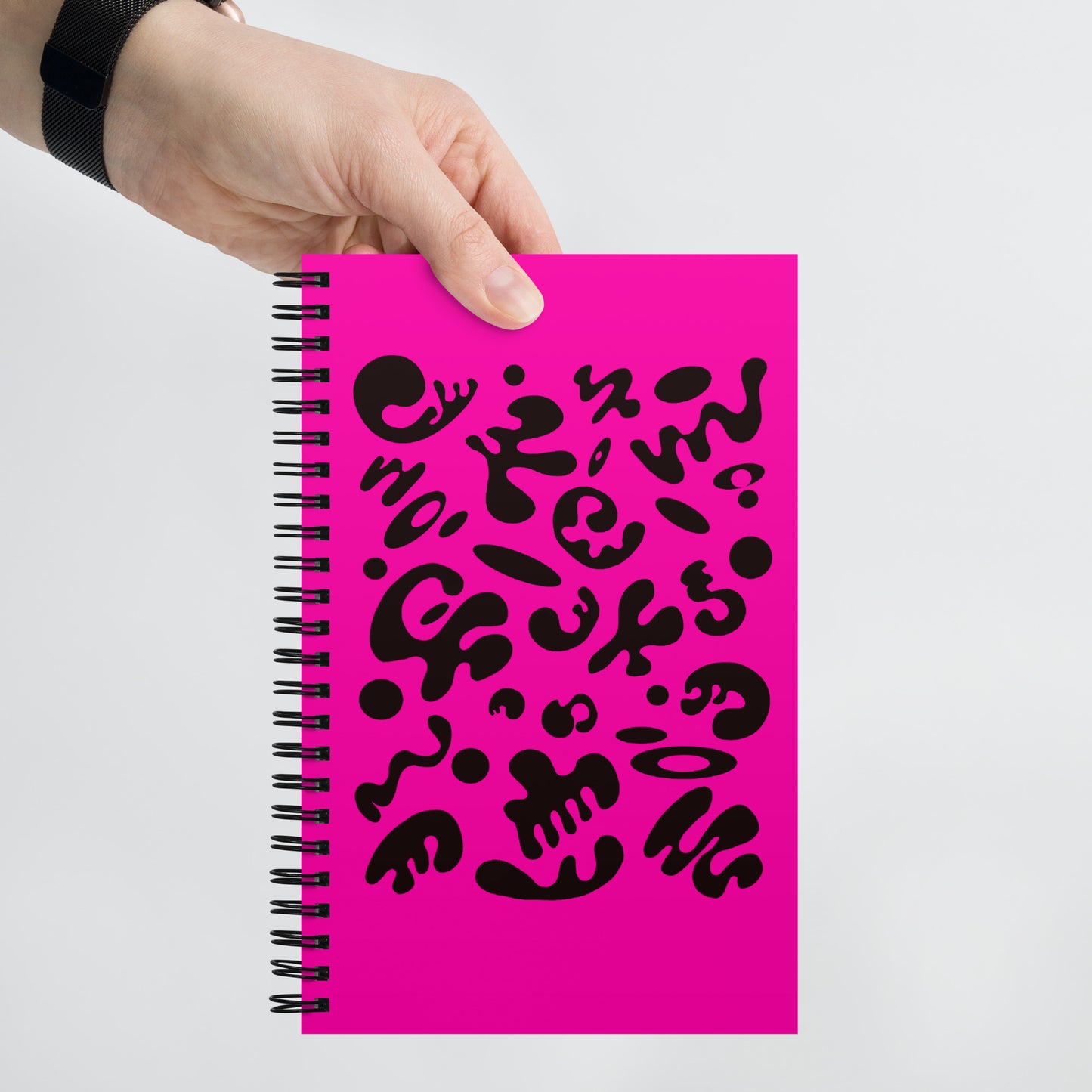 BRIGHT FUTURE SPRIAL NOTEBOOK (DOTTED) - Pink Matter