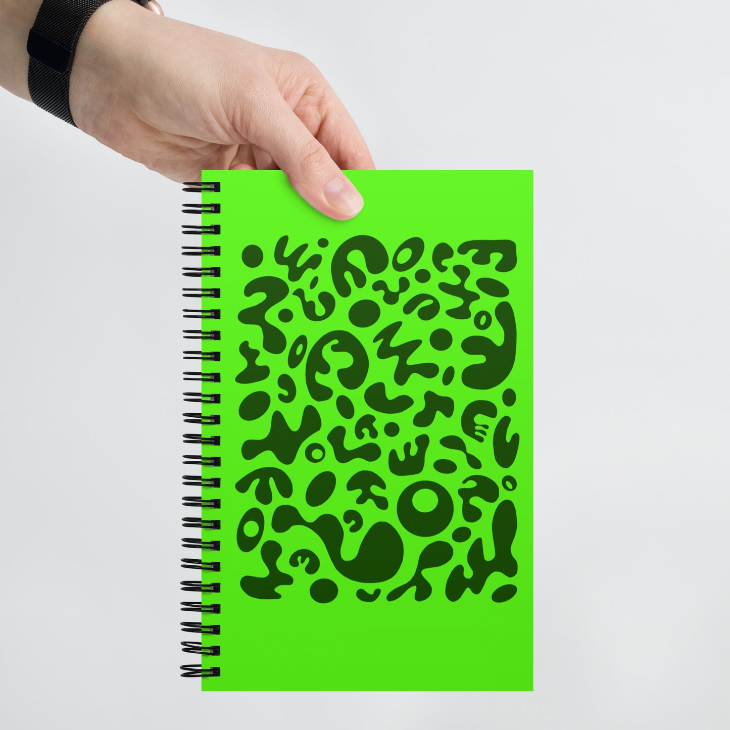 BRIGHT FUTURE SPRIAL NOTEBOOK (DOTTED) - Green Eyes