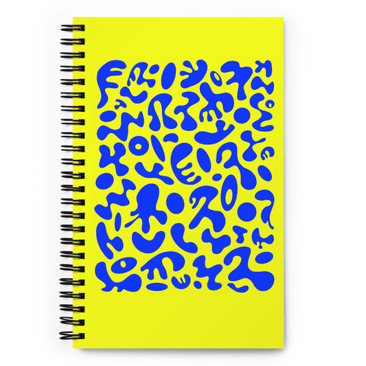 BRIGHT FUTURE SPRIAL NOTEBOOK (DOTTED) - Lemonade