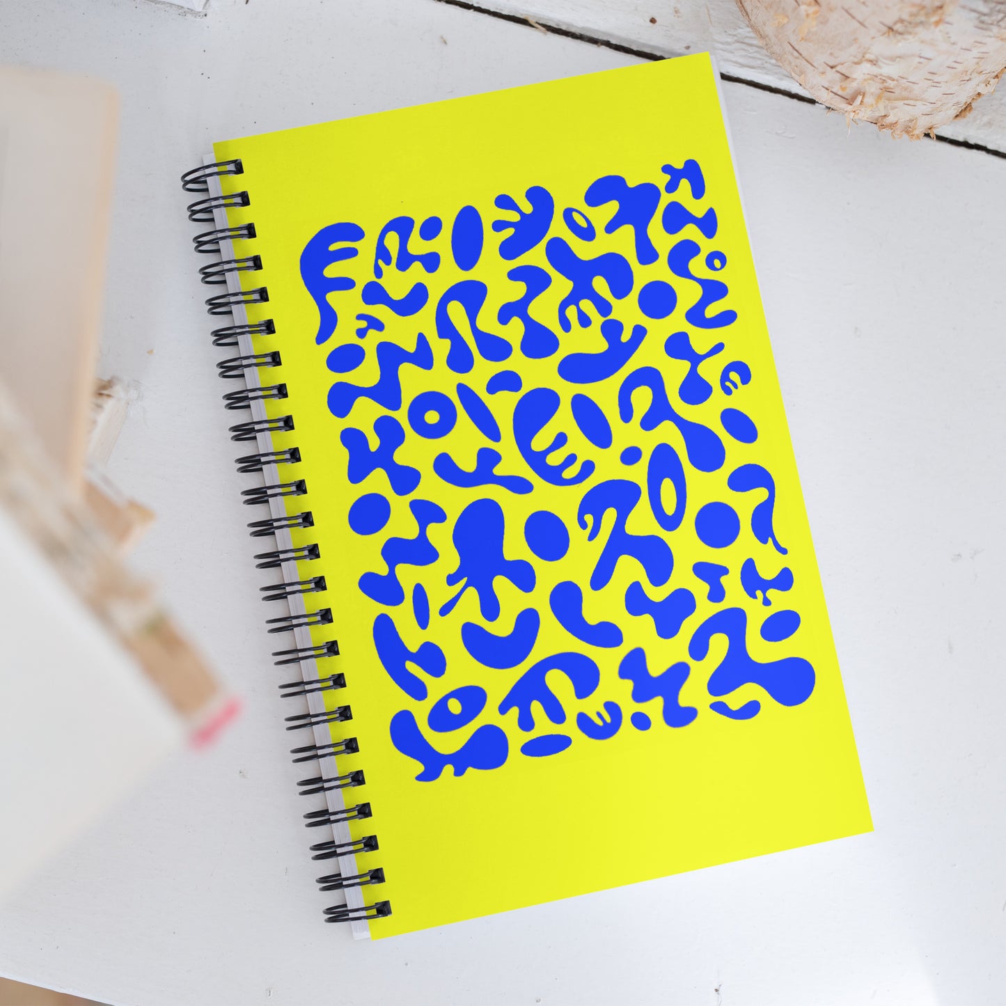 BRIGHT FUTURE SPRIAL NOTEBOOK (DOTTED) - Lemonade