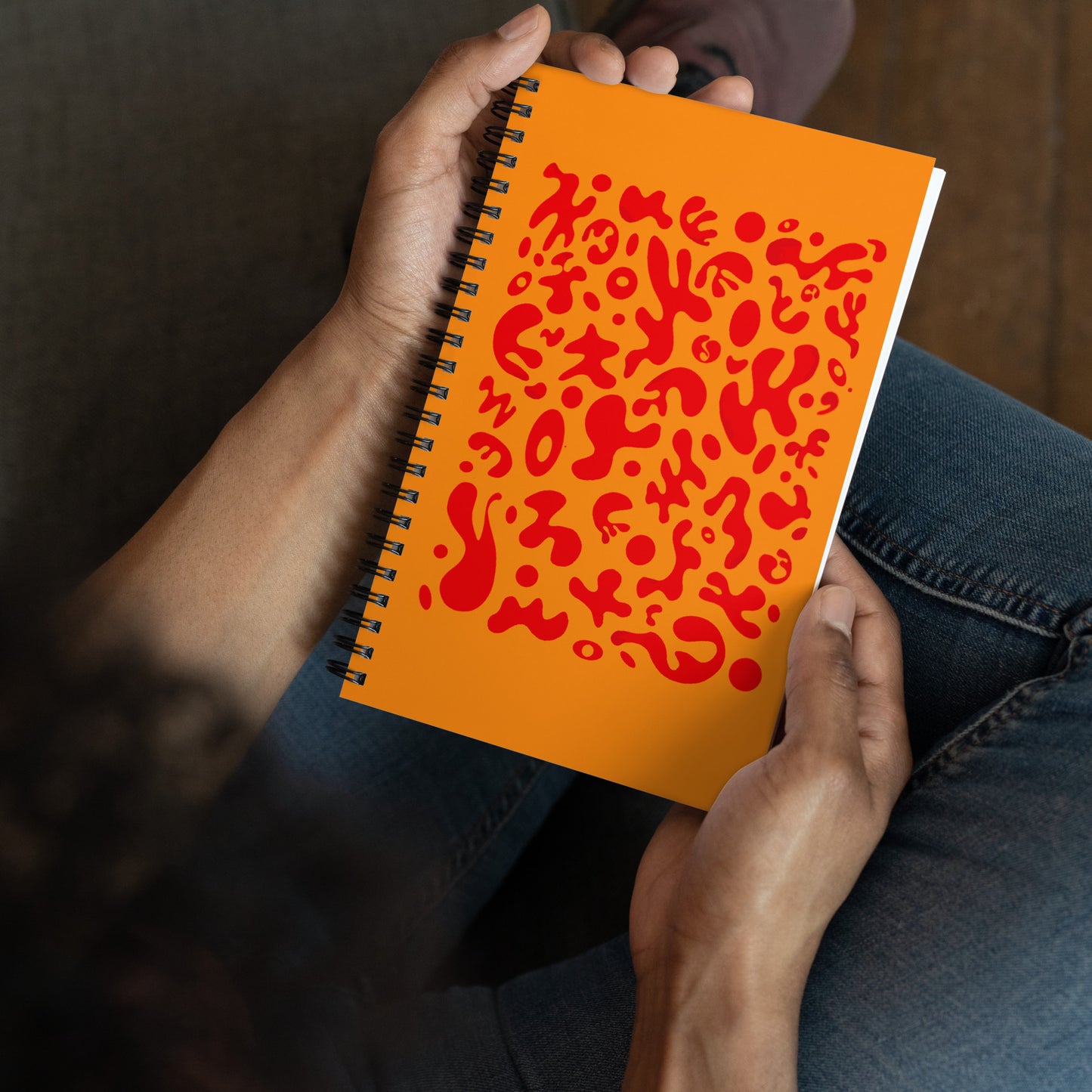 BRIGHT FUTURE SPRIAL NOTEBOOK (DOTTED) - Golden