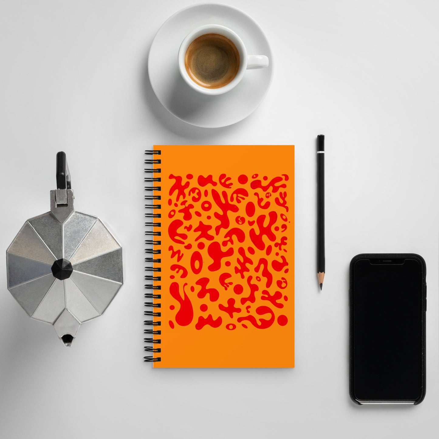 BRIGHT FUTURE SPRIAL NOTEBOOK (DOTTED) - Golden