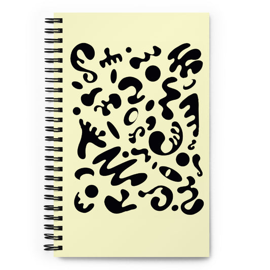 BRIGHT FUTURE SPRIAL NOTEBOOK (DOTTED) - Warm White