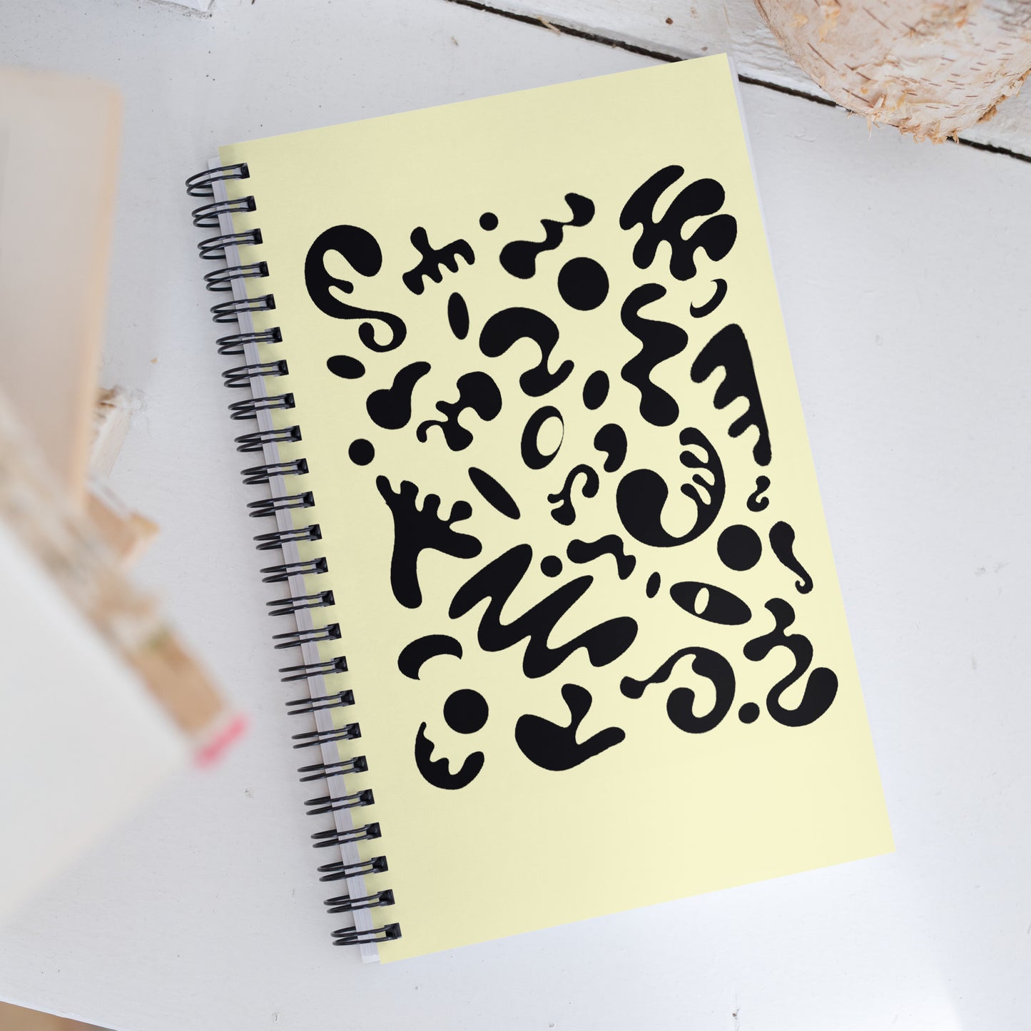 BRIGHT FUTURE SPRIAL NOTEBOOK (DOTTED) - Warm White