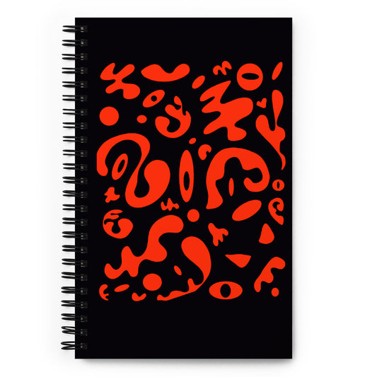 BRIGHT FUTURE SPRIAL NOTEBOOK (DOTTED) - Black Magic Woman