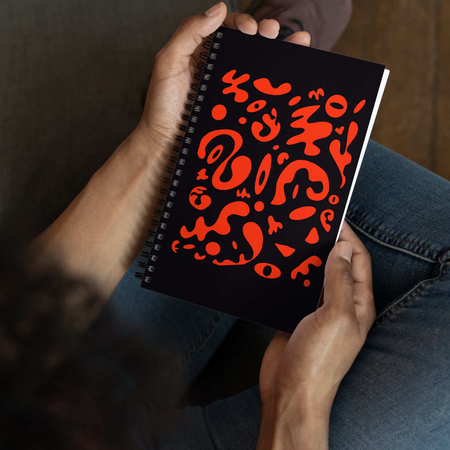 BRIGHT FUTURE SPRIAL NOTEBOOK (DOTTED) - Black Magic Woman