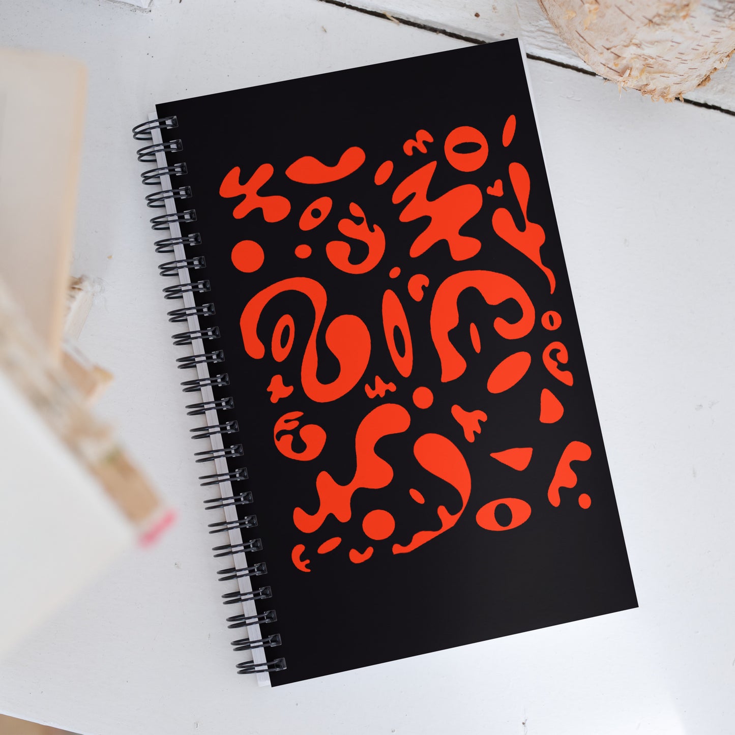 BRIGHT FUTURE SPRIAL NOTEBOOK (DOTTED) - Black Magic Woman