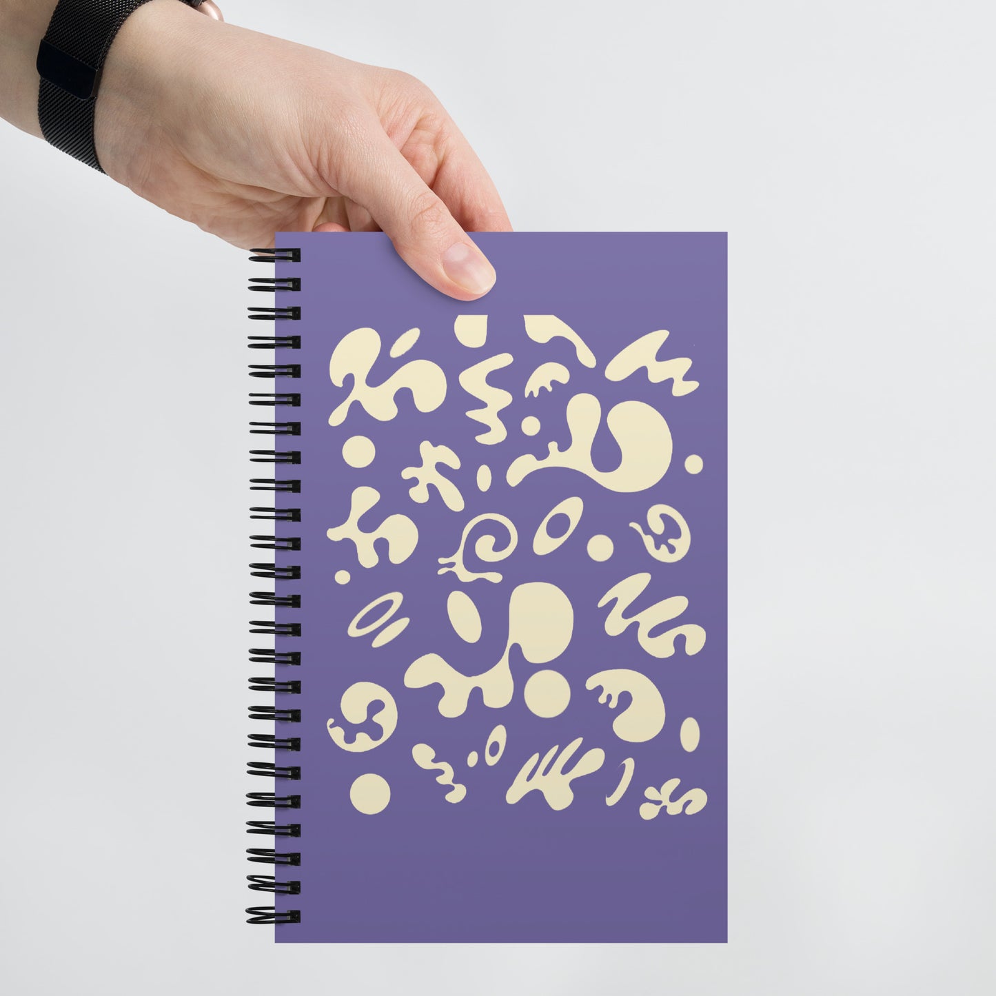 BRIGHT FUTURE SPRIAL NOTEBOOK (DOTTED) - Purple Rain